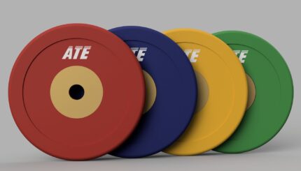 ATE Competition Rubber Weightlifting Plates